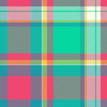 Platform pattern check texture, back tartan vector background. Complexity f.. Stock Illustration