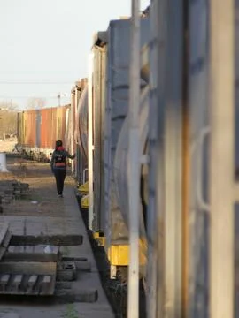 On the platform Stock Photos