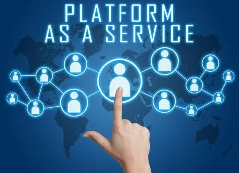 Platform as a service Stock Illustration