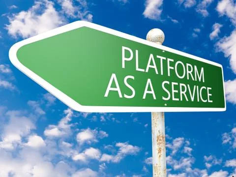 Platform as a service Stock Illustration