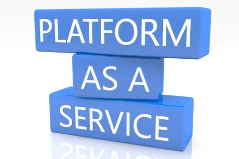 Platform as a service Stock Illustration