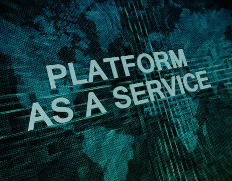 Platform as a service Stock Illustration