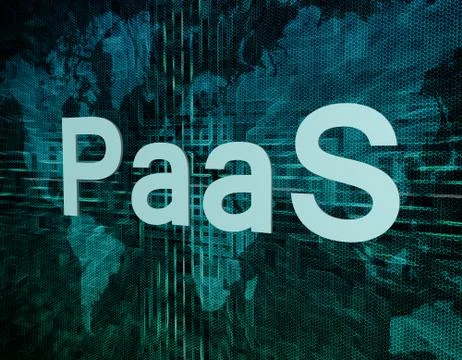 Platform as a service Stock Illustration