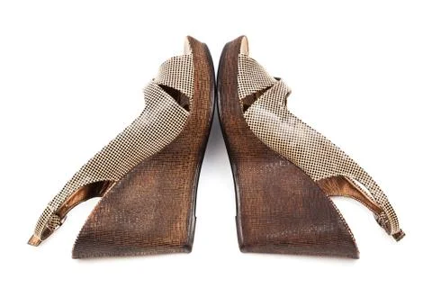 Platform shoes Stock Photos