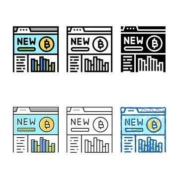 Platform variations ico color icon vector Stock Illustration