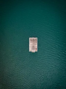 Platform in the water Stock Photos