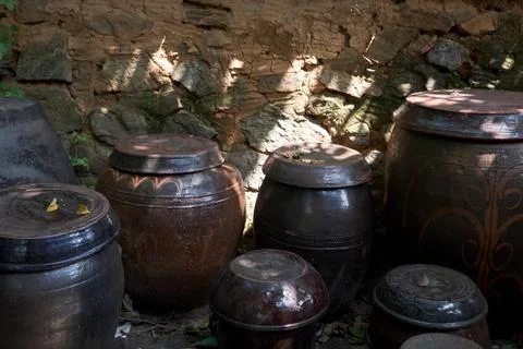 Platform for crocks Foto stock