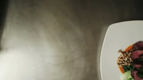 Plating Fried Noodles Stock Footage 12282920