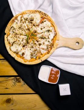 Plating Pizza Stock Photos