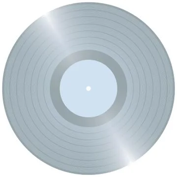 Platinium lp Stock Illustration