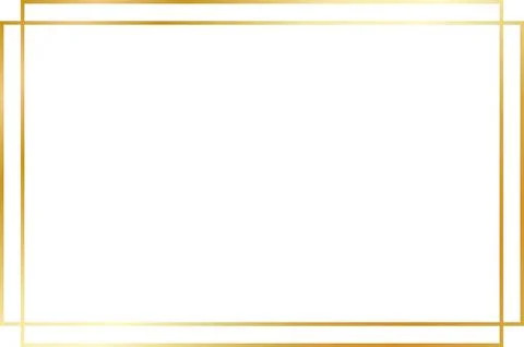 Platinum Luxury Line Frame Stock Illustration