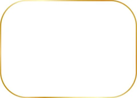 Platinum Luxury rectangle Border Illustrazione stock