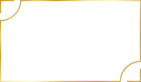 Platinum rectangle Border 스톡 일러스트