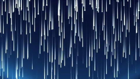 Platinum shining particles slowly falling on dark background with soft light. Stock Footage 252079927