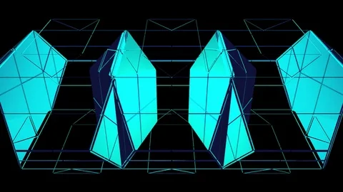 Platonic Doceda VJ Loops Stock Footage 74361522