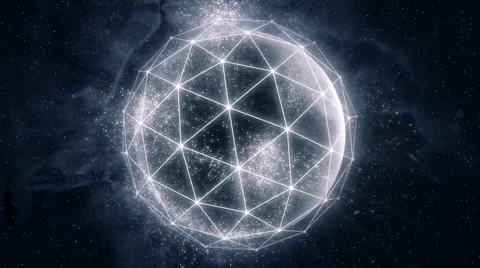 Platonic Moon Stock Footage 42739701