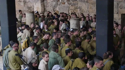 Platoon of Soldiers Meet for Excercise Stock Footage 57111853