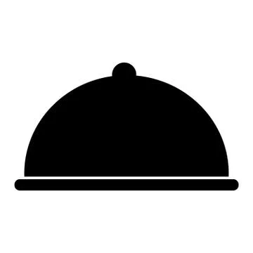 Platter icon image Stock Illustration