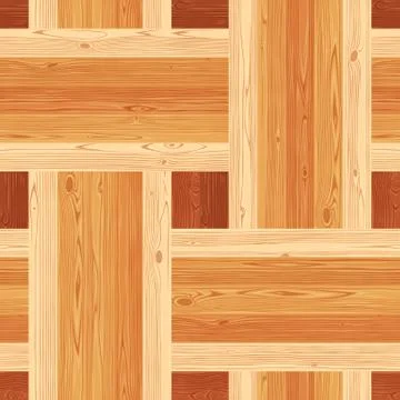 Platting Parquet Seamless Floor Pattern 스톡 일러스트