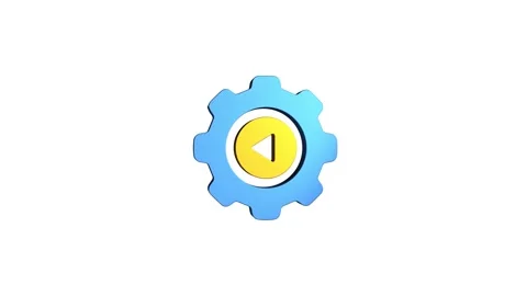 Play 3D rendering rotating gear mechanism wheel for teamwork success and te.. 動画素材 313465708