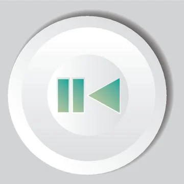 Play And Pause Button Stock Illustration