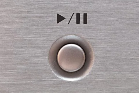 Play and Pause button Stock Photos