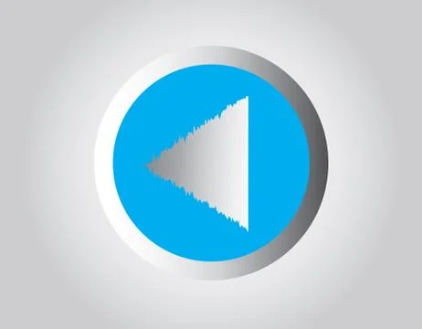 Play back button Stock Illustration