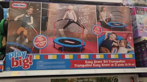 Easy store 3ft sales trampoline