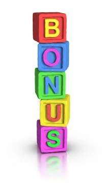 Play blocks : bonus Stock Illustration