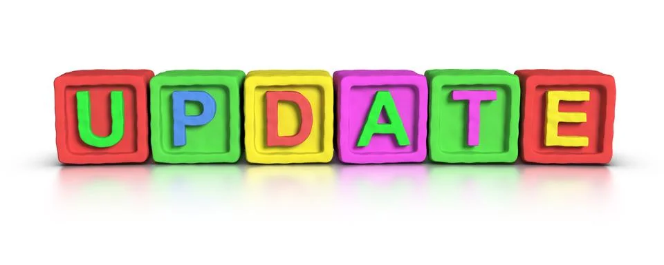 Play blocks : update Illustrazione stock