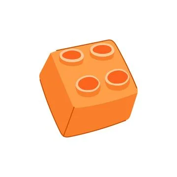 Play building blocks cartoon vector illustration Ilustración de archivo