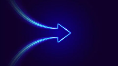 Play button on blue background. Multimedia, audio, video, cinema, music abstract Illustrazione stock