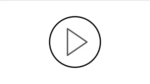 A play button featuring vibrant colors, symbolizing m.. Stock Footage 333233395
