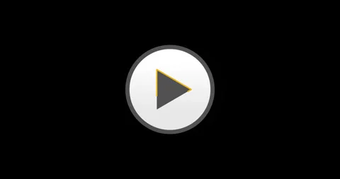 Play button Stock Footage 255501327