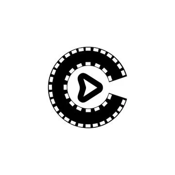 Play button icon design. Play Vector icon. Video play button symbol. Emblem d Stock Illustration