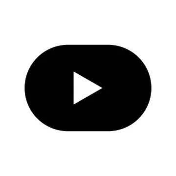 Play button icon vector. play video logo Stock-Illustration