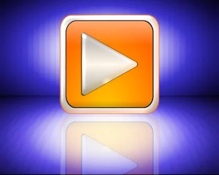 Play Button Stock Illustration