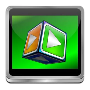 Play Button Stock Illustration