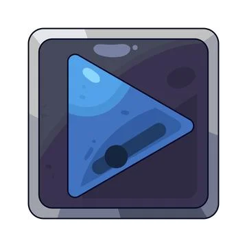 Play Button illustration Stock Illustration