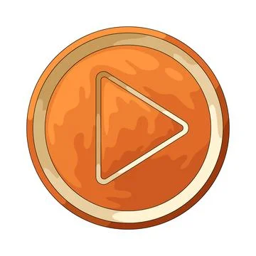 Play Button illustration Ilustración de archivo