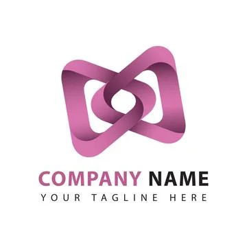 Play button logo vector illustration Illustrazione stock