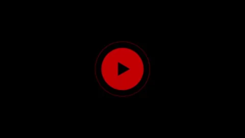 Play button, play icon, video play icon for website and mobile design animation Stock Footage 308241594