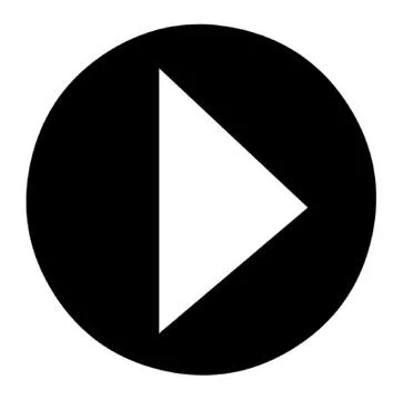 Play Button Symbol Stock Illustration