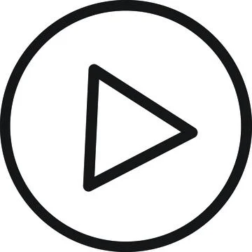Play Button Video Media Stock Illustration