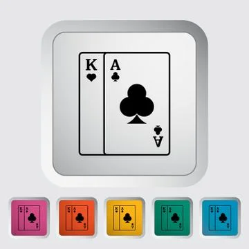 Play card Stock Illustration