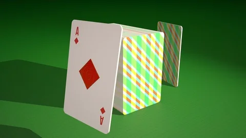 Play Cards Aces Loop Stock Footage 86866780