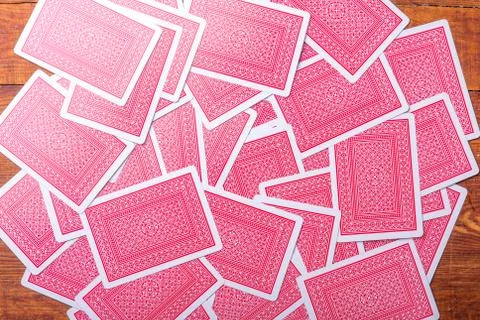 Play cards back texture 스톡 사진