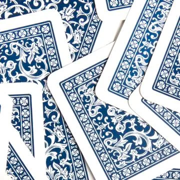 Play cards back texture 스톡 사진