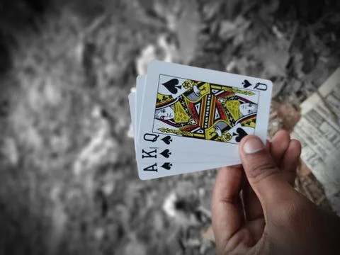 Play cards Stock Photos