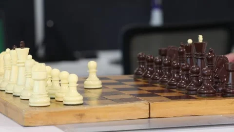 Play chess 5 Stock Footage 309555819